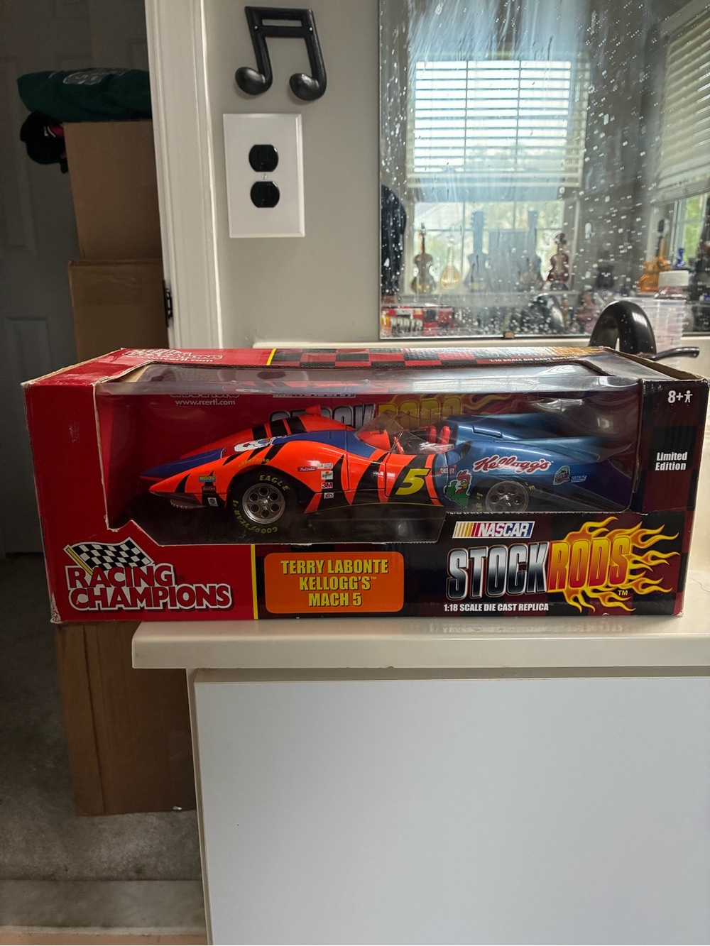 Terry Labonte Kellogg's Mach 5 Die-Cast Toy Car - Red & Blue